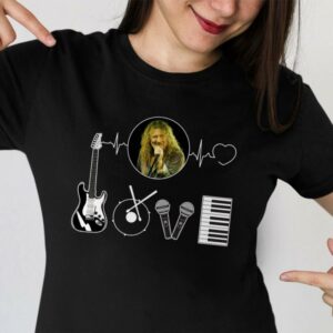 Robert Plant Heartbeat T Shirt