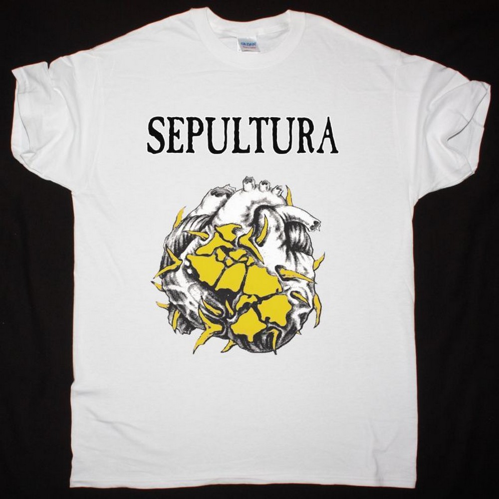 Sepultura Chaos A.D. Tour New Black T Shirt