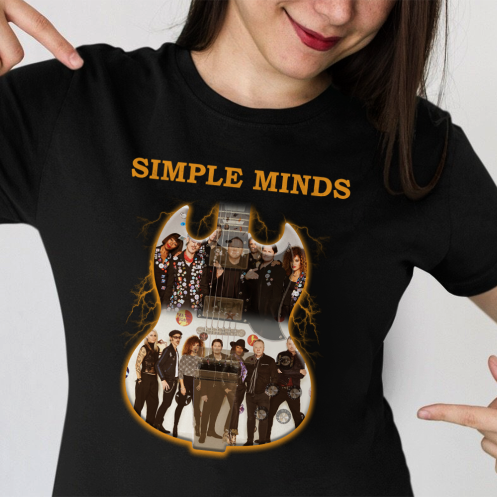 Simple Minds Type 2074 T Shirt