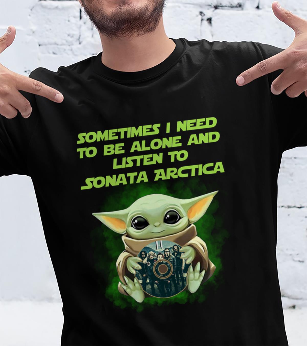 Sometimes I Need To Be Alone And Listen To Sonata Arctica T Shirt