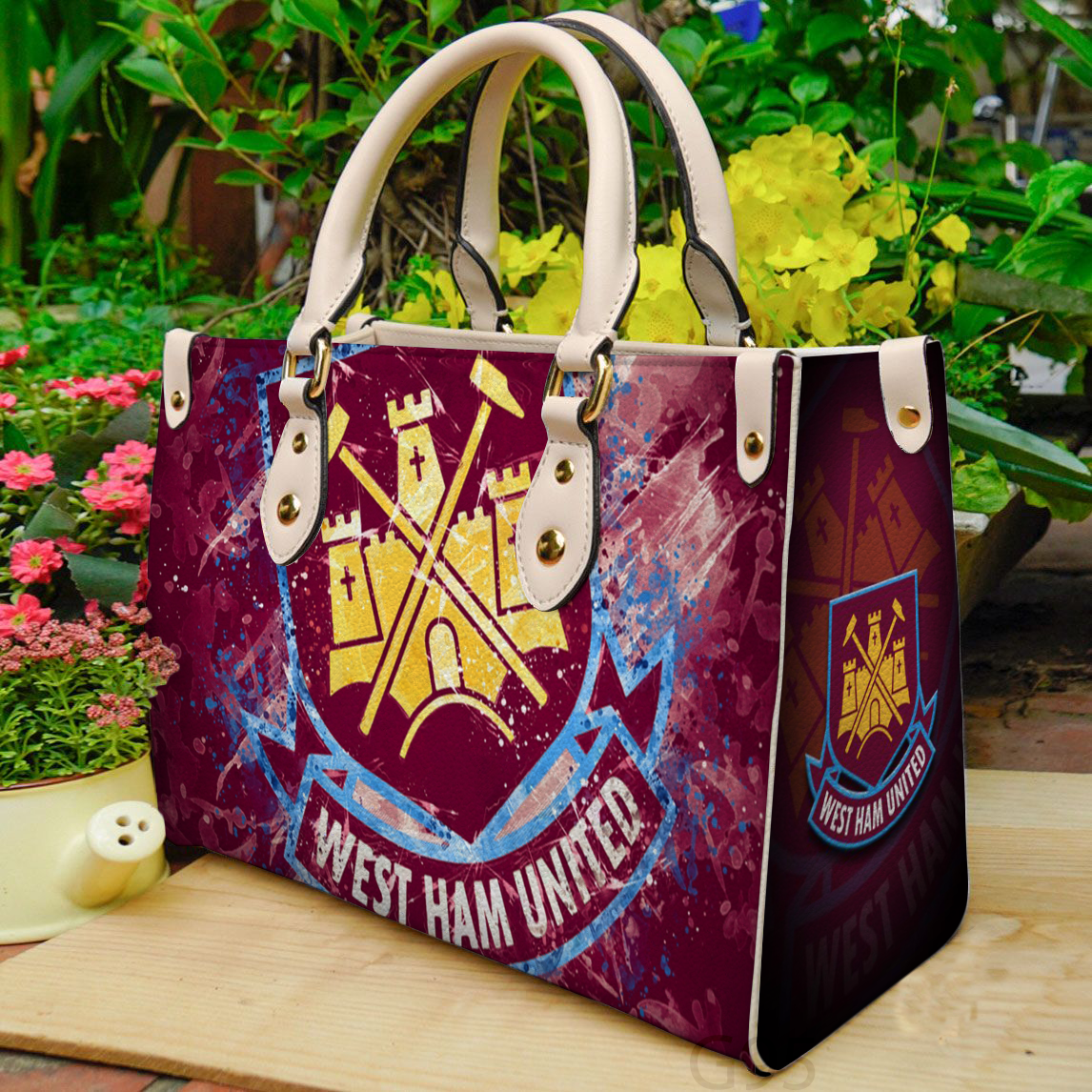 West Ham United Women Leather Hand Bag