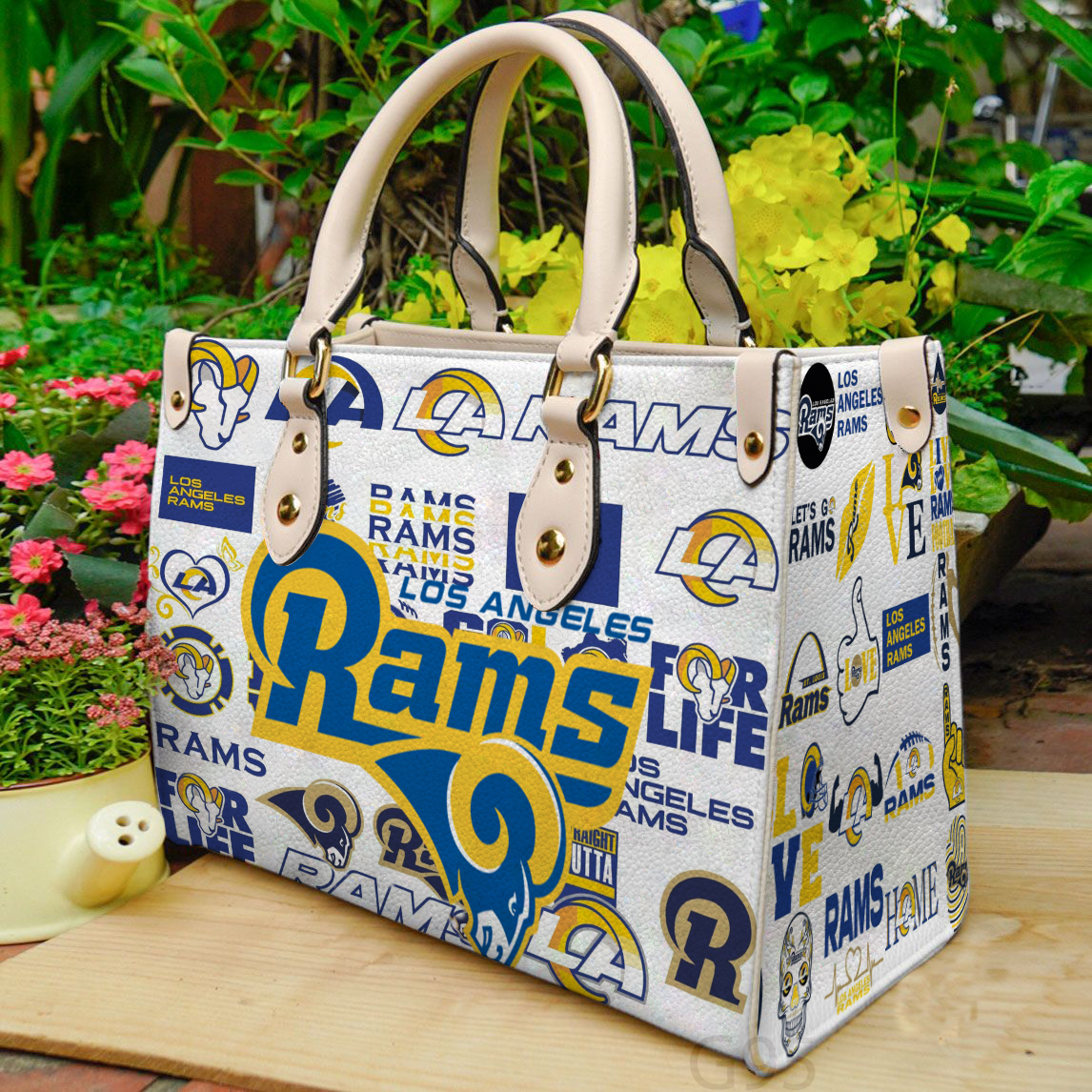 Los Angeles Rams Women Leather Hand Bag