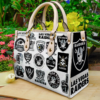 Las Vegas Raiders Women Leather Hand Bag