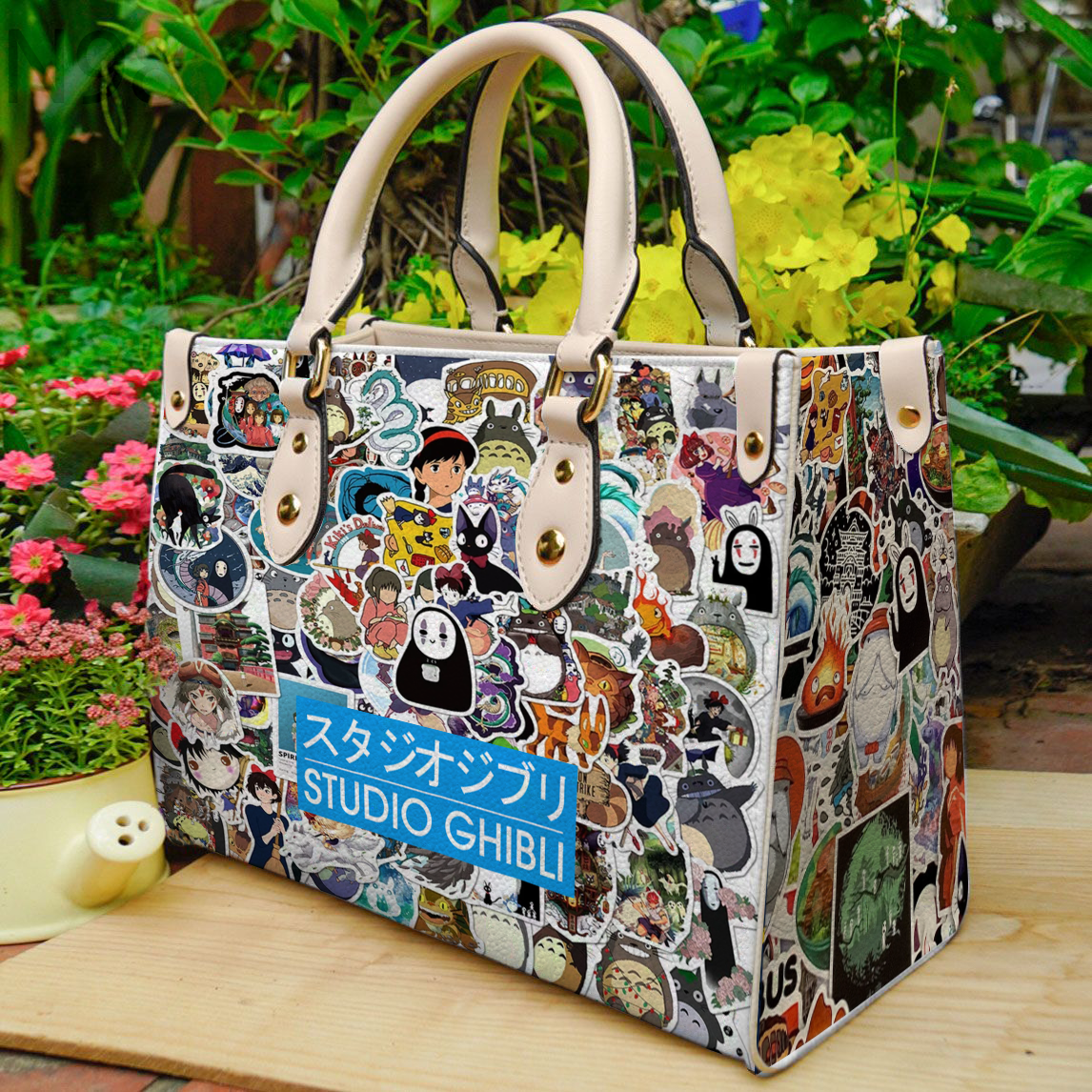 Studio Ghibli Women Leather Hand Bag