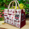 Alabama Crimson Tide Lover Women Leather Hand Bag