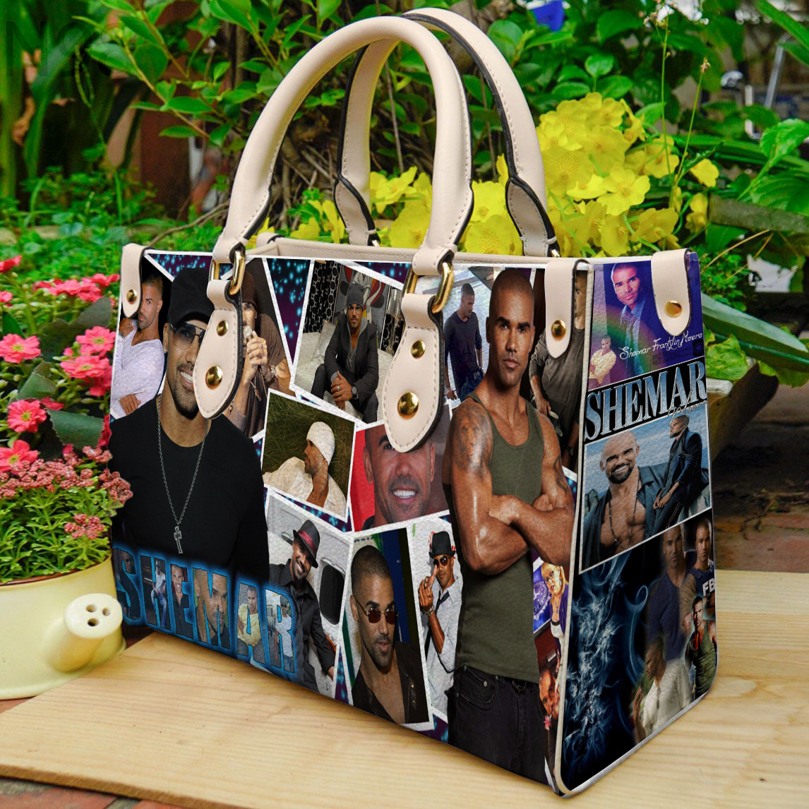 Shemar Moore Lover Women Leather Hand Bag