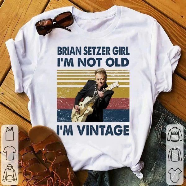 Vintage Brian Setzer Type 445 T Shirt