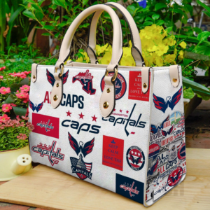 Washington Capitals Women Leather Hand Bag