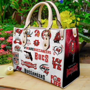 Tampa Bay Buccaneers Women Leather Hand Bag