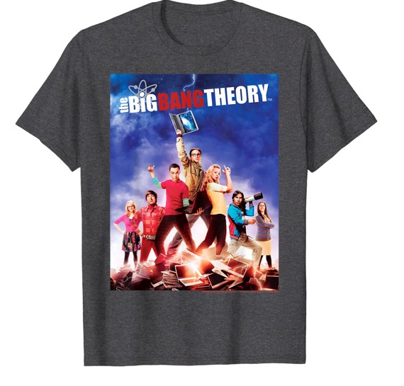 The Big Bang Theory Type 3802 T Shirt