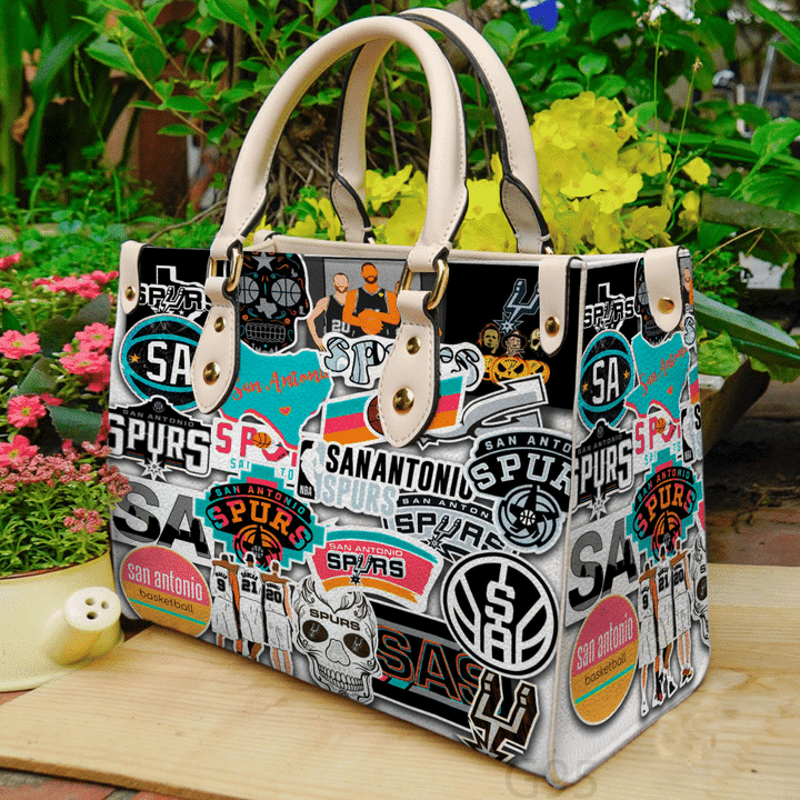 San Antonio Spurs Women Leather Hand Bag