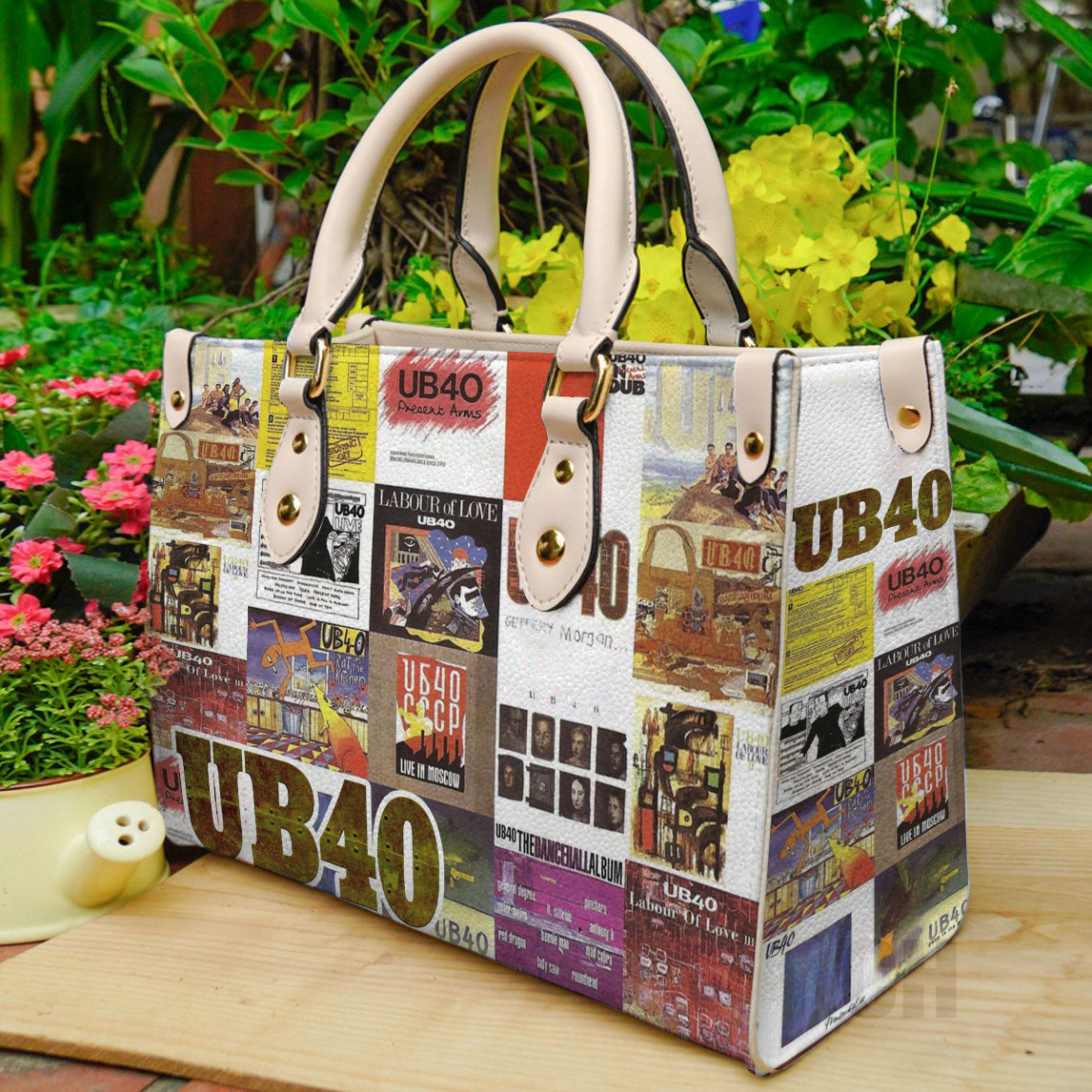 UB40 Band Women Leather Hand Bag