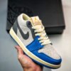 Air Jordan 1 Low UNC Grey White University Blue-Grey-Sail For Sale