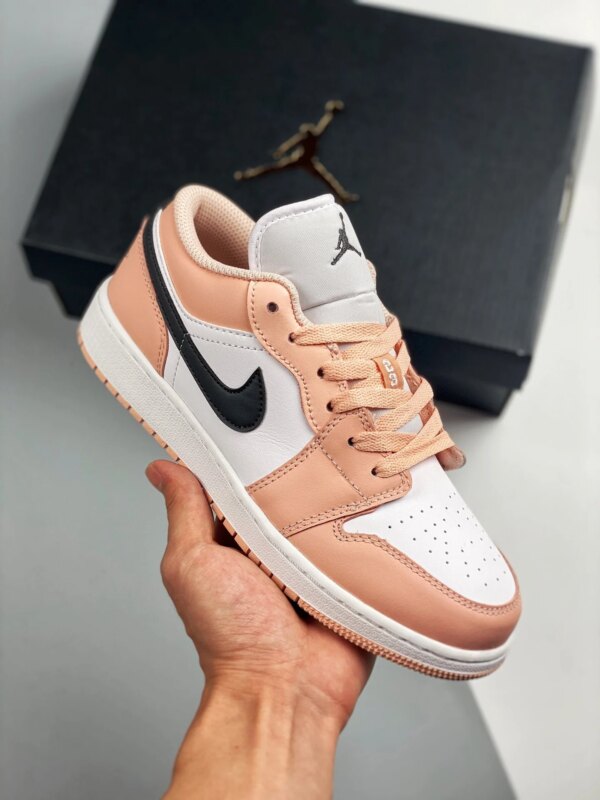 Air Jordan 1 Low GS Light Arctic Pink 553560-800 For Sale