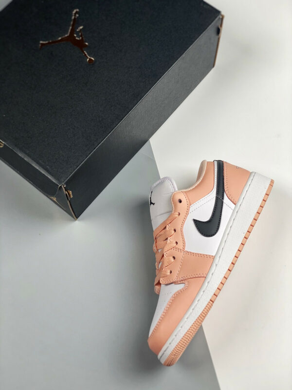 Air Jordan 1 Low GS Light Arctic Pink 553560-800 For Sale