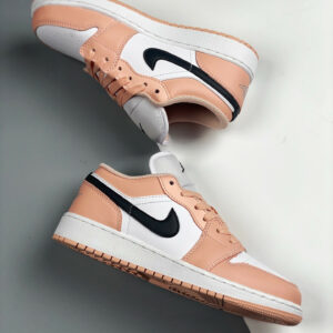 Air Jordan 1 Low GS Light Arctic Pink 553560-800 For Sale