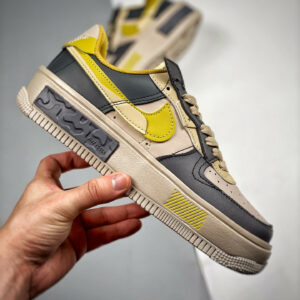 Nike Air Force 1 Fontanka Beach Yellow-Dark Grey For Sale