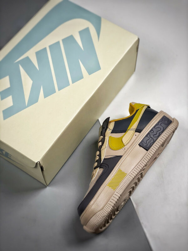 Nike Air Force 1 Fontanka Beach Yellow-Dark Grey For Sale