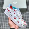 Nike Air Force 1 Low GS Cherry White University Blue-Track Red For Sale