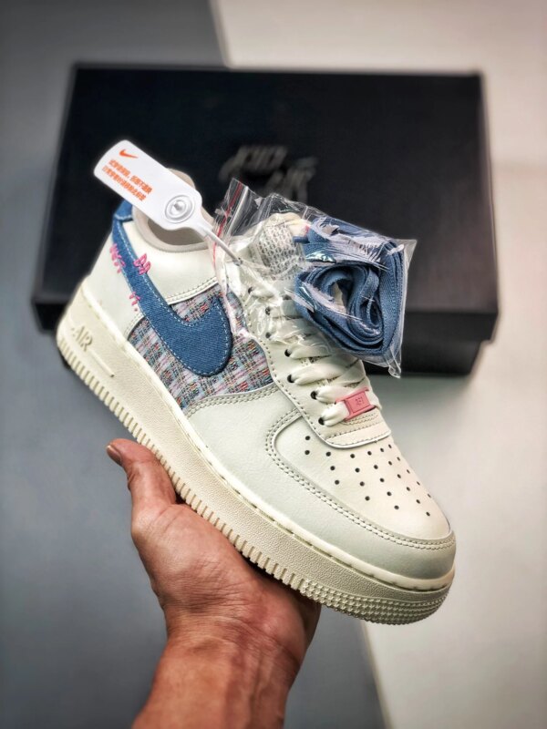 Nike Air Force 1 Low Just Do It Denim FJ7740-141