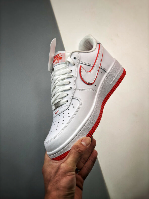 Nike Air Force 1 Low White and Orange DV0788-102 For Sale