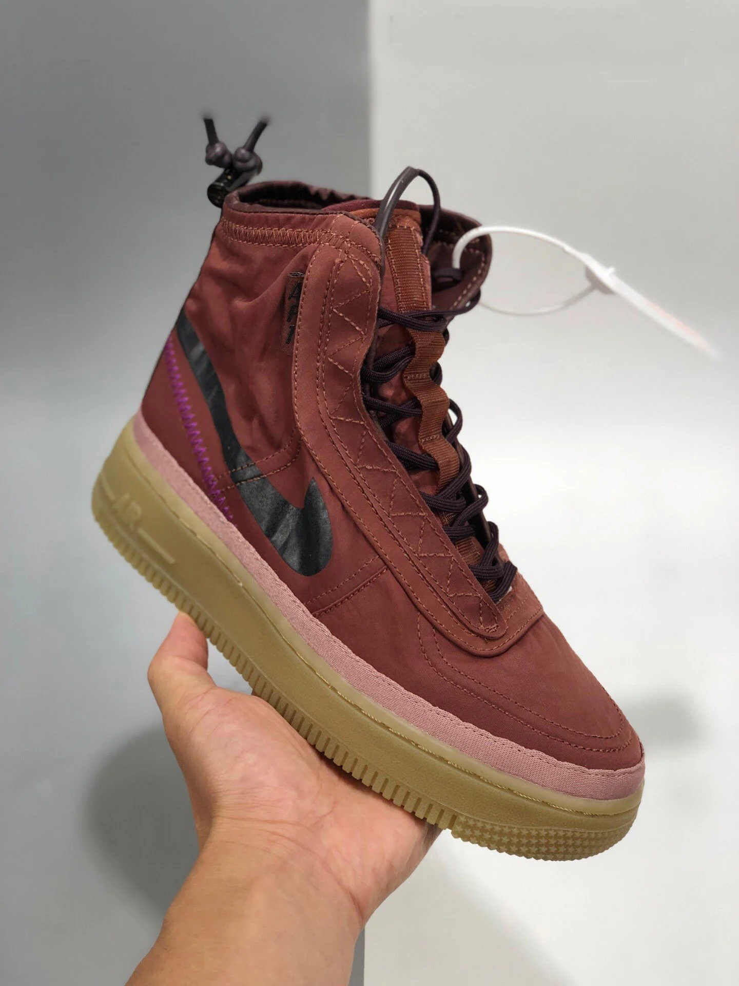 Nike Air Force 1 Shell Maroon BQ6096-200 For Sale