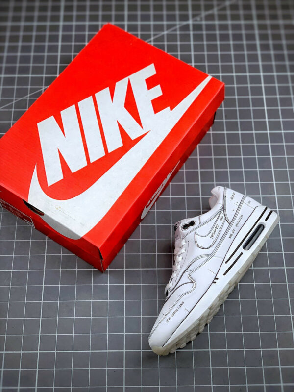 Nike Air Max 1 Sketch To Shelf White Black CJ4286-100 On Sale