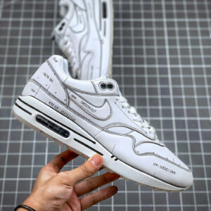 Nike Air Max 1 Sketch To Shelf White Black CJ4286-100 On Sale