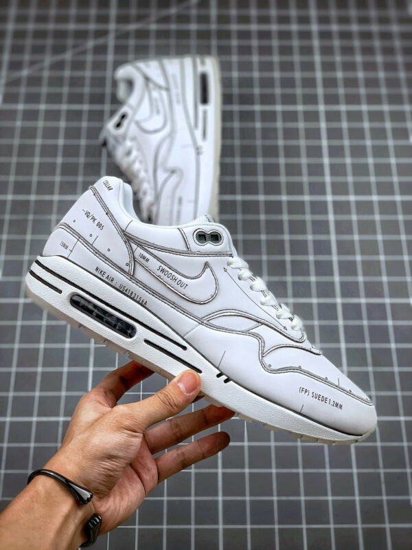 Nike Air Max 1 Sketch To Shelf White Black CJ4286-100 On Sale