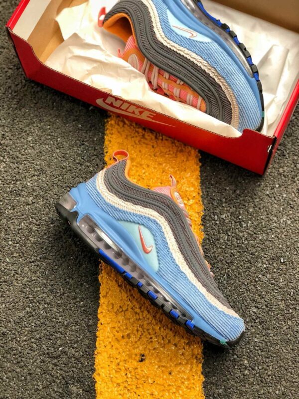 Nike Air Max 97 Corduroy Pack Light Blue On Sale