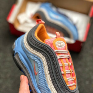 Nike Air Max 97 Corduroy Pack Light Blue On Sale