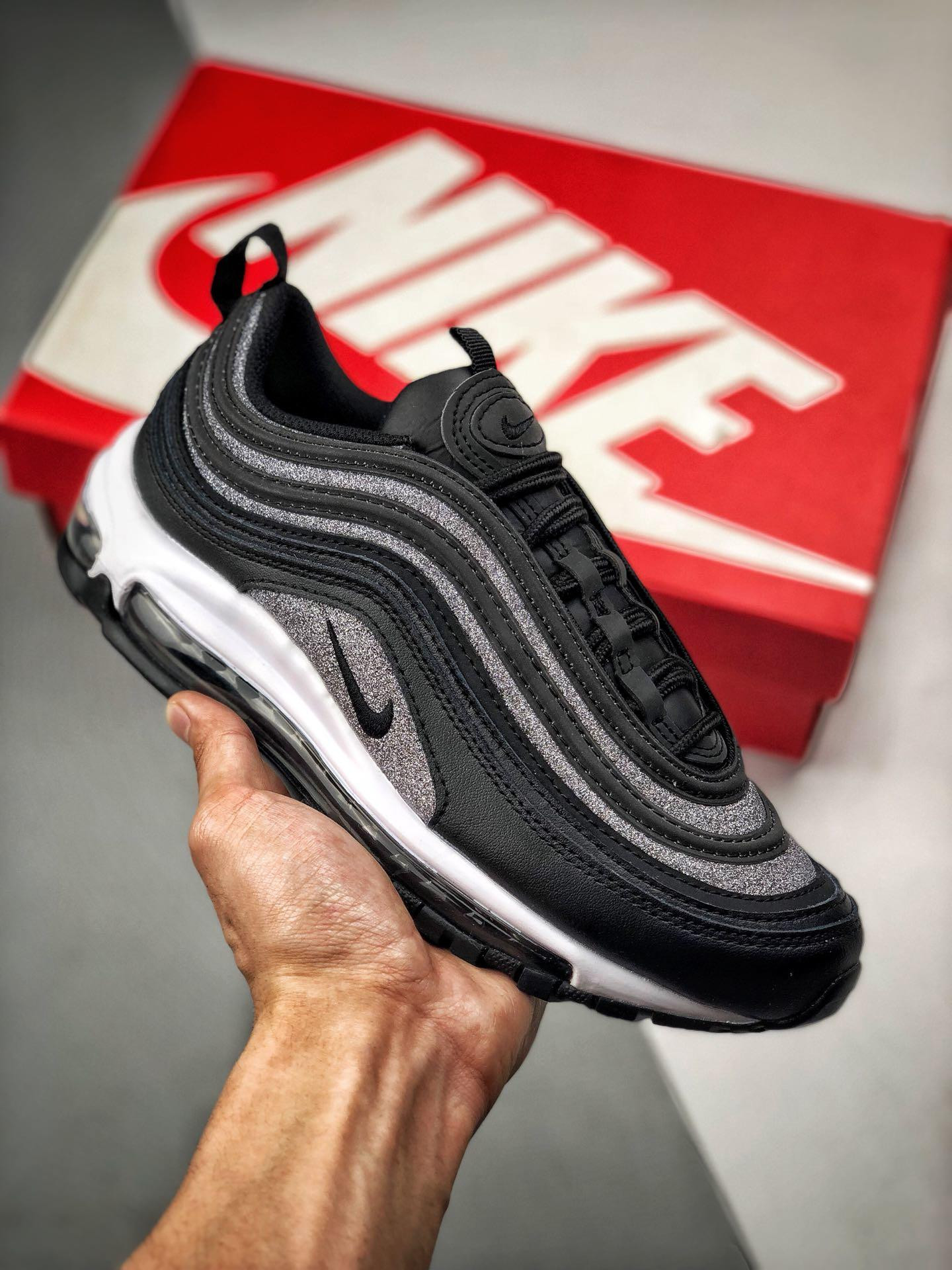 Nike Air Max 97 Premium Black AT0071-001 For Sale