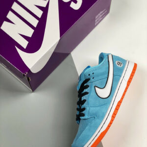 Nike SB Dunk Low Pro Club 58 Blue Chill Safety Orange Black White For Sale