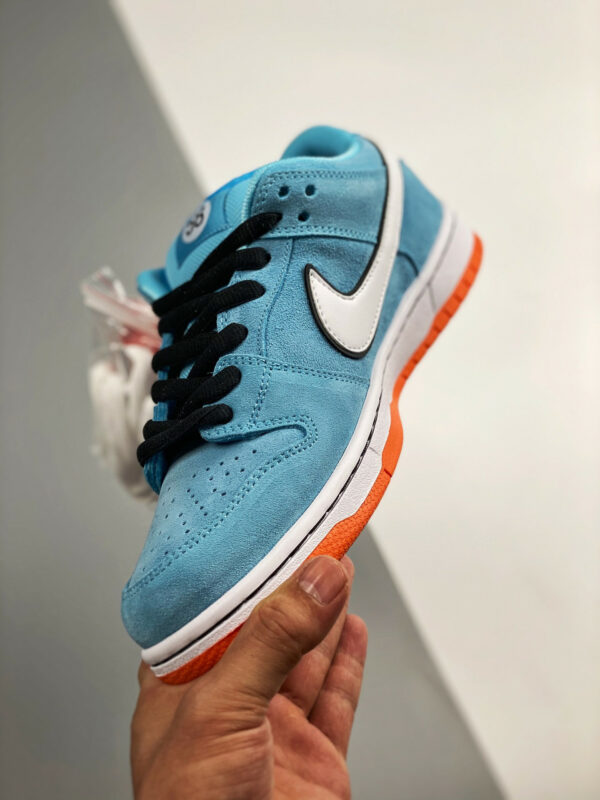 Nike SB Dunk Low Pro Club 58 Blue Chill Safety Orange Black White For Sale